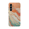 Artistic Tough Phone Cases – Colorful Abstract Marble Design