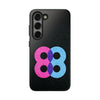 Bold Number 88 Tough Phone Case - Durable Protection with Vibrant Design