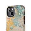 Artistic Marble Tough Phone Case - Stylish and Durable Protection