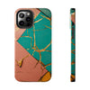 Stylish Tough Phone Cases with Elegant Geometric Design