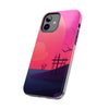 Vibrant Landscape Tough Phone Case - Sunset Design for Adventurers