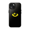 Mystic Eye Tough Phone Case - Durable Black Protector for Trendsetters