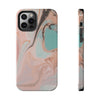 Artistic Marble Tough Phone Case - Stylish & Durable Protection