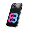 Bold Number 88 Tough Phone Case - Durable Protection with Vibrant Design