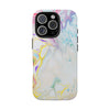 Colorful Marble Tough Phone Case - Durable and Stylish Protection