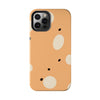 Abstract Polka Dot Tough Phone Case - Durable Protective Cover for Stylish Communication