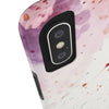 Artistic Tough Phone Cases - Vibrant Watercolor Splash Design