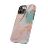 Artistic Marble Tough Phone Case - Stylish & Durable Protection