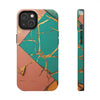 Stylish Tough Phone Cases with Elegant Geometric Design