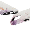 Artistic Tough Phone Cases - Vibrant Watercolor Splash Design