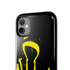 Tough Phone Cases - Durable Protection with Edgy Yellow Design