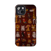 Colorful Animal-Inspired Tough Phone Case - Durable Protection for Animal Lovers