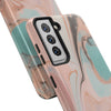 Artistic Marble Tough Phone Case - Stylish & Durable Protection