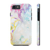 Colorful Marble Tough Phone Case - Durable and Stylish Protection