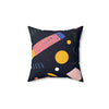 Modern Geometric Decorative Pillow - Abstract Design