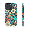 Flower Power Tough Phone Cases - Vibrant Floral Design