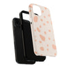 Chic Tough Phone Case with Abstract Blush Spots