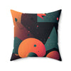 Abstract Geometric Art Pillow | Modern Decor for Home and Office