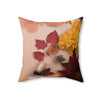 Autumn Garden Floral Pillow - Cozy Home Decor for Fall Events