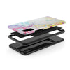 Colorful Marble Tough Phone Case - Durable and Stylish Protection