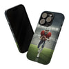 Tough Cases: Football Player iPhone Case - Durable Protective Cover for Sports Lovers