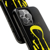 Tough Phone Cases - Durable Protection with Edgy Yellow Design