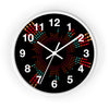 Modern Vibrant Wall Clock - Colorful Digital Design for Stylish Homes