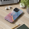 Elegant Marble Design Tough Phone Case - Stylish & Durable Protective Cover