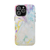 Colorful Marble Tough Phone Case - Durable and Stylish Protection