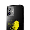 Bold Heart Tough Phone Case - Durable & Stylish Protection for Your Device