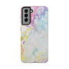 Colorful Marble Tough Phone Case - Durable and Stylish Protection