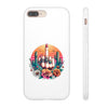 Boho Chic Flexi Case - Hand Gesture & Floral Design