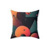 Abstract Geometric Art Pillow | Modern Decor for Home and Office