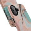 Artistic Marble Tough Phone Case - Stylish & Durable Protection