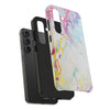 Colorful Marble Tough Phone Case - Durable and Stylish Protection