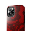 Bold Red Abstract Tough Phone Case - Durable & Unique Protection