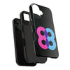 Bold Number 88 Tough Phone Case - Durable Protection with Vibrant Design