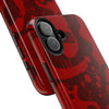 Bold Red Abstract Tough Phone Case - Durable & Unique Protection