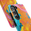 Vibrant Abstract Tough Phone Case | Colorful Protective Cover for Trendsetters