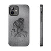 Stylish Tough Phone Cases with Artful Line Drawing - Perfect Gift for Teens and Young Adults