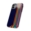 Retro Rainbow Tough Phone Case - Durable Protection for Your Device