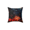 Fireworks Celebration Square Pillow