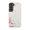 Artistic Tough Phone Cases - Vibrant Watercolor Splash Design