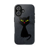 Halloween Black Cat Tough Phone Case