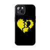 Broken Heart Tough Phone Case - Durable Design for Trendsetters