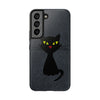 Halloween Black Cat Tough Phone Case