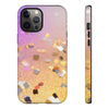 Glittery Phone Case with Colorful Sequins - Tough Cases for Stylish Protection