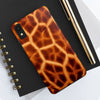 Animal Print Tough Phone Case - Giraffe Inspired Design