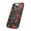 Tough Cases: Bold Camo Pattern Phone Case - Durable & Stylish for Adventure Lovers