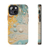 Artistic Marble Tough Phone Case - Stylish and Durable Protection